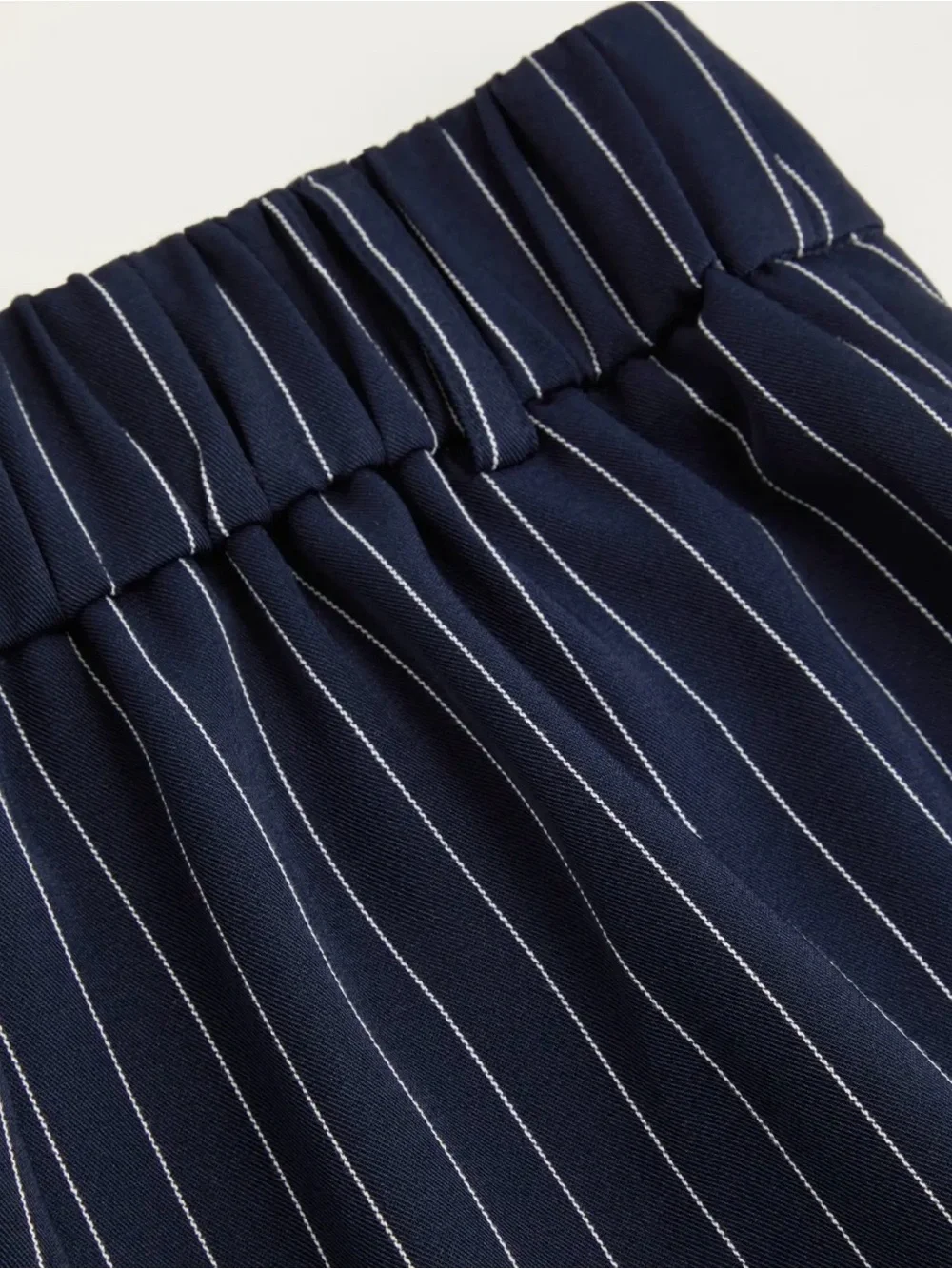 NWOT CIDER Navy & Blue WIDE LEG TROUSERS